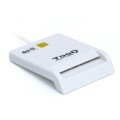 Lector Dni externo Tooq USB 2.0 Blanco / DNI 4.0 / TQR-210W