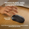 ÷ Mouse logitech bluetooth m240 silent 3 botones ccolor negro