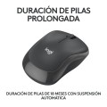 ÷ Mouse logitech bluetooth m240 silent 3 botones ccolor negro