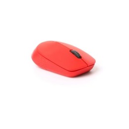÷ Mouse rapoo wireless y bluetooth m100 silent 2.4g ghz bt 4.0 usb 3.0 3 botones 1300 ppp rojo